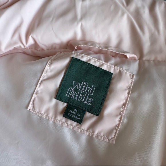 Wild Fable Light Pink Puffer Jacket - Picture 4 of 6